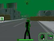 Lojë Stickman Zombie duke qëlluar 3D në internet