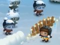 Lojë Snowballs me zombies  në internet
