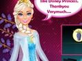 Lojë Salloni Disney Princess Makeover në internet