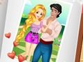 Lojë Rapunzel u nda me Flynn në internet