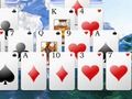 Lojë Solitaire me maja me dëborë në internet