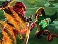 Lojë Ninjago sumpf-arena në internet