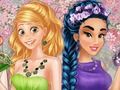 Lojë Ngjyrat e Gowns Princesha Pranvera  në internet