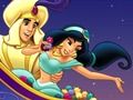 Lojë Aladdin gjeni dallimet  në internet