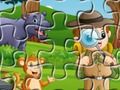 Lojë Puzzle për eksploruesit e xhunglës  në internet