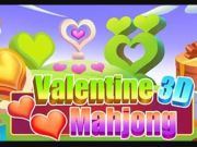 Lojë Valentine 3D Mahjong në internet