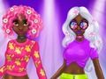 Lojë Modele flokësh neon pranverore të pabesueshme të princeshës  në internet