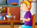 Lojë Jigsaw e darkës familjare  në internet