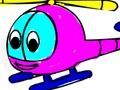 Lojë Ngjyrosje në helikopter në shkollë  në internet