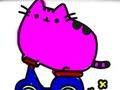 Lojë Kthehu në shkollë: Ngjyrosje Cute Cats  në internet
