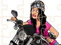 Lojë Jigsaw Bikers Crazy  në internet