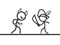 Lojë Përditësimi i Stickman-it i plotë  në internet