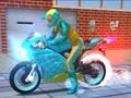 Lojë Hero Stunt Spider Spider Bike Simulator 3D në internet