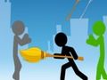 Lojë Luftëtar Stickman Mega Përleshje  në internet