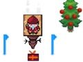 Lojë Pixel Santa Run në internet