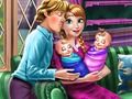 Lojë Ice Dita e Familjes Princesha  në internet