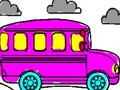 Lojë Libri i ngjyrosjes së autobusit shkollor  në internet