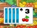 Lojë Solitaire Tri-Fruta!  në internet