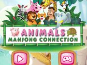 Lojë Kafshët Lidhja Mahjong  në internet