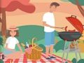 Lojë Objektet e fshehura piknik të Barbecue  në internet