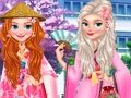 Lojë Vajzat Princeshë Udhëtojnë për në Japoni  në internet