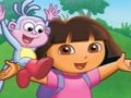 Lojë Dora Jigsaw Puzzle Explorer  në internet