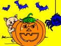 Lojë Libër për ngjyrosjen e Halloween  në internet