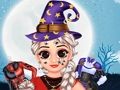 Lojë Princesha Përshëndetje Halloween  në internet