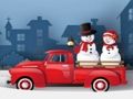 Lojë Jigsaw Xmas Trucks  në internet