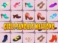 Lojë Vajzat Sandale Mahjong  në internet