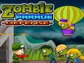 Lojë Mbrojtja e Paradës së Zombies  në internet