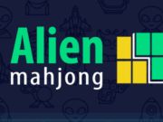 Lojë Mahjong me alienët  në internet