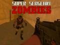 Lojë Super Rreshter Zombies  në internet