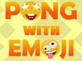 Lojë Pong me Emoji  në internet