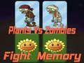 Lojë Bimët kundër Zombies Fight Memory  në internet