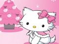 Lojë Puzzle Hello Kitty e Krishtlindjeve  në internet