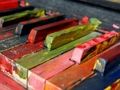 Lojë Jigsaw ngjyra piano  në internet