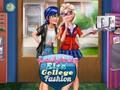 Lojë Moda e Kolegjit Ladybug Elsa  në internet
