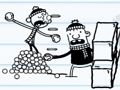 Lojë Stickman Snow Lufta në internet