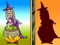 Lojë Halloween ndeshja me hije në internet