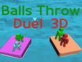 Lojë Duel i hedhjes së topave 3D  në internet