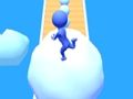 Lojë Rush Snowball 3D në internet