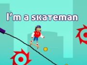 Lojë Unë jam një skateman  në internet