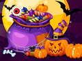 Lojë Puzzles Halloween House's Witch's House  në internet