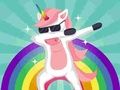 Lojë Puzzle Unicorns Dab  në internet