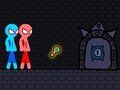 Lojë Litar Stickman Kuq dhe Blu  në internet