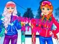 Lojë Princesha në ski  në internet