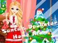 Lojë Vajza e Santa Vetë në shtëpi  në internet