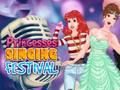 Lojë Festivali i Këndimit të Princeshave  në internet