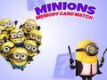 Lojë Përputhje e kartës së kujtesës Minions  në internet